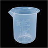 Polylab 100 ml Euro Design Polypropylene Beaker with Raised Graduations & Non-Drip Spout – Autoclavable Laboratory Plasticware