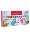 Faber-Castell Premium Watercolours (Pack of 12 Assorted Shades, 5ml Tubes) – Rich Pigment Student Artists Paint Set with Smooth Intermixing Flow, Safe & Non-Toxic Formula