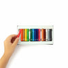 Faber-Castell Premium Chunky Oil Pastels (Pack of 15 Vibrant Shades) – Extra Thick 10.5mm Sticks for Smooth Blending, Includes Bonus Scratch Tool