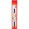 Faber-Castell 10 Ole Grip Super Dark Pencils (Pack of 10) - Includes Sharpener & Eraser