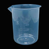 Polylab 250 ml Euro Design Polypropylene Beaker with Raised Graduations & Non-Drip Spout – Autoclavable Laboratory Plasticware