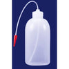 Polylab 250 ml LDPE Squeeze Wash Bottle with Flexible Delivery Tube & Precision Tip – Laboratory Liquid Dispensing Bottle