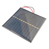 AMBA Mini Solar Panel Module (3V, 250mA) – Mini Photovoltaic Solar Cell with Pre-Soldered Wire Leads for DIY Projects & Science Models