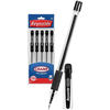 Reynolds Champ Ball Pen (Black Ink) – 0.7mm Fine Tip Easy Writing Ballpoint Pen with Comfortable Grip