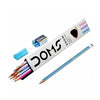 DOMS Zoom Ultimate Dark HB/2 Triangular Graphite Pencils (Pack of 10)