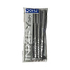 DOMS Inxify Softy Ball Point Pen – Sleek Grey Barrel with Soft Rubberized Grip & Ultra-Smooth Low-Viscosity Ink