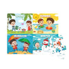 Funskool Puzzle Pop Seasons 4 in 1 Puzzle – Educational Learning Puzzle for Kids