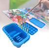 Brush & Pen Washing Bucket – Multi-Section Paint Brush Cleaning Cup for Art & Painting Supplies