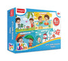 Funskool Puzzle Pop Seasons 4 in 1 Puzzle – Educational Learning Puzzle for Kids