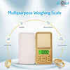 Atom Digital Pocket Scale A-101 Gold – Portable Electronic Mini Weighing Scale for Jewelry & Precision Measurement