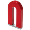 Alnico U-Shaped Horseshoe Magnet with Steel Keeper Plate – High-Strength Educational & Laboratory Physics Magnet