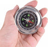 Portable Magnetic Compass for Students & Outdoor Navigation – Metal Compass Direction Finder