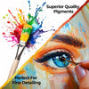 Camel Artist Water Colour Tubes – Set of 12 Assorted Shades (5 ml Tubes) | High-Pigment & Transparent Effect Watercolor Paint Kit