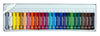Faber-Castell Premium Chunky Oil Pastels (Pack of 25 Vibrant Colours) – 10.5mm Extra Thick Sticks for Smooth Blending, Includes 1 Free Scratching Tool for Sgraffito Texturing Art