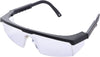 Laboratory Safety Goggles V624 – Clear Polycarbonate Protective Eyewear with Adjustable Temples & Side Shields
