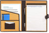 A4 Economy Conference Folder File with Magnetic Lock – Executive Office Document Holder for Meetings & Business Use (Black, 12.5 x 9.75 Inch)