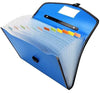 Tranbo Expanding File 7 Pocket EA-607-20 – Accordion Document Organizer for Office, Bills & Certificates