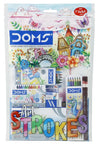DOMS Art Strokes Kit - All-In-One Creative Art & Drawing Combo Set