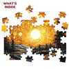 Funskool Bright Sunset Basking in the Evening Calm Jigsaw Puzzle – Scenic Puzzle for Kids & Adults