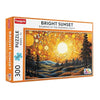 Funskool Bright Sunset Basking in the Evening Calm Jigsaw Puzzle – Scenic Puzzle for Kids & Adults