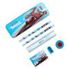 DOMS Speedz Stationery Kit - Racing Car Metal Pencil Box & Art Set