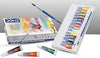 DOMS Water Colour Tubes (Pack of 12 Assorted Vibrant Shades) – Superior Transparency Fluid Artist Pigments for Advanced School Art, Layering, & Rich Landscape Washes