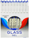 Flair Waterproof Glass Gel Pen Pack of 10 – Smooth Writing Waterproof Gel Pens for School & Office Use