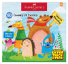Faber-Castell Premium Chunky Oil Pastels (Pack of 50 Assorted Vibrant Shades) – 10.5mm Extra Thick Break-Resistant Smooth Blending Sticks for Kids & Beginners, Includes 1 Free Scratch Tool