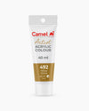 Artist Acrylic Colour Sr1 Yellow Ochre 40Ml Tube Camlin