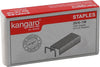 Kangaro 26/6-1M Standard Office Staples – Pack of 1000 Staples (26/6 Pin Size) | High-Strength Steel Pins for Smooth & Jam-Free Stapling