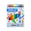 DOMS Aqua Water Colour Pen 12 Shades