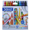 DOMS EXTRA LONG WAX CRAYONS 12PC