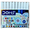 DOMS WATER COLOR PENS 10 SHADES