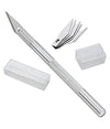 Detail Pen Cutter- Crafts Steel Cutter Tool with 5 Interchangeable Sharp Blades