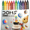 Doms Long Jumbo Wax Crayons