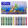 Doms Long Jumbo Wax Crayons, 12 pcs