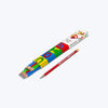 Doms Y1 Extra Dark Triangle Pencils with Free Sharpener and Eraser