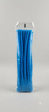 Premium Velvet Craft Pipe Cleaners – High-Density Flexible Fuzzy Chenille Stems for DIY Art Projects, School Modelling, and Creative Hobby Crafts (Bright Blue Pack)