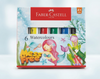 Faber-Castell Premium Mess-Free Watercolours (Pack of 6 Vibrant Paint Tubes) – Spill-Resistant Watercolor Set for Kids Aged 4 Years and Above
