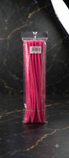 Premium Velvet Craft Pipe Cleaners – High-Density Flexible Fuzzy Chenille Stems for DIY Art Projects, School Modelling, and Creative Hobby Crafts (Bright Pink Pack)