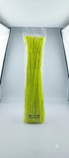EdumartPlus High-Visibility Neon Chenille Stem Pipe Cleaners Combo Pack for Arts, DIY Crafts & School Projects (2 Packs – Fluorescent Neon Yellow & Vibrant Lime Green)