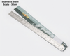 Elora 30 cm / 12 Inch Stainless Steel Ruler Scale - Dual Side Marking