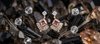 EdumartPlus Western & Fusion Statement Earring Combo for Women (Pack of 2 Pairs) – Bohemian Oxidized Silver Chandelier Loops with Black Beads & Luxury Rose Pink Geometric Crystal Drop Studs