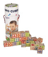 Giggles Funskool Info Cubes, Educational Learning Blocks with Alphabet Numbers, Colors, Shapes & Picture Puzzle