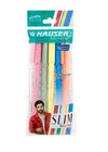 Hauser Germany Slim Ball Pen Pack of 5 – Smooth Writing Pens for School, Office & Daily Use