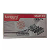 Kangaro 24/6-1M Standard Office Staples – Pack of 1000 Staples (20 x 50 Strips) | High-Strength Steel Pins for Smooth & Jam-Free Stapling