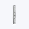 Khyati Super Strong Stainless Steel Ruler 15cm