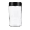 Emkay Glass Specimen Jar (250 ml) – Clear Wide-Mouth Glass Storage Jar with Tight-Fitting Screw Cap