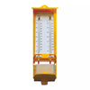 Wet and Dry Bulb Thermometer (Mason's Hygrometer) – Wall-Mountable Relative Humidity & Temperature Gauge with Water Reservoir
