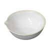 Glazed Porcelain China Dish (Evaporating Basin) with Pouring Spout – High-Temperature Heat-Resistant Laboratory Dish
